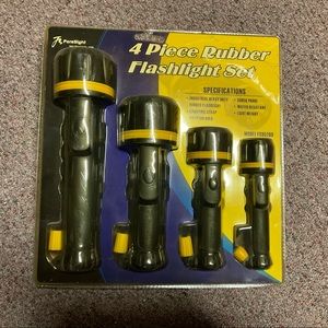 Foresight set of 4 flashlights